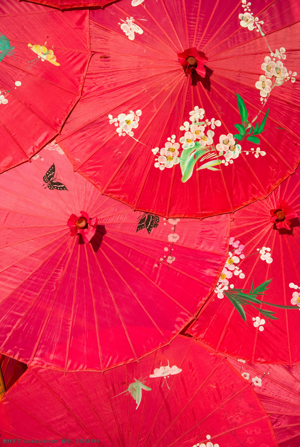 纸伞 油纸伞 传统文化 传统民俗 绿色油纸伞 文化艺术