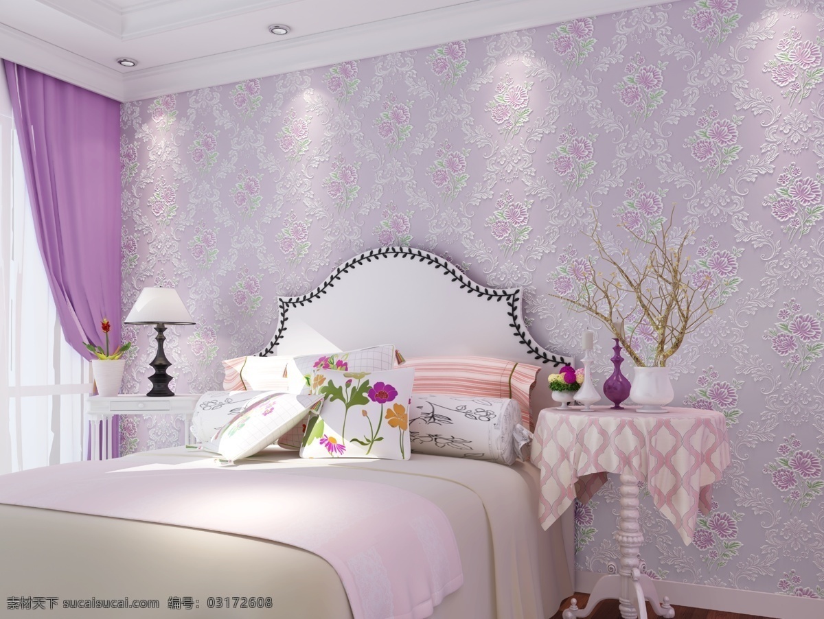 客厅 卧室 沙发 背景 墙纸 效果图 场景 环境 欧式 环境设计 室内设计 分层 背景素材