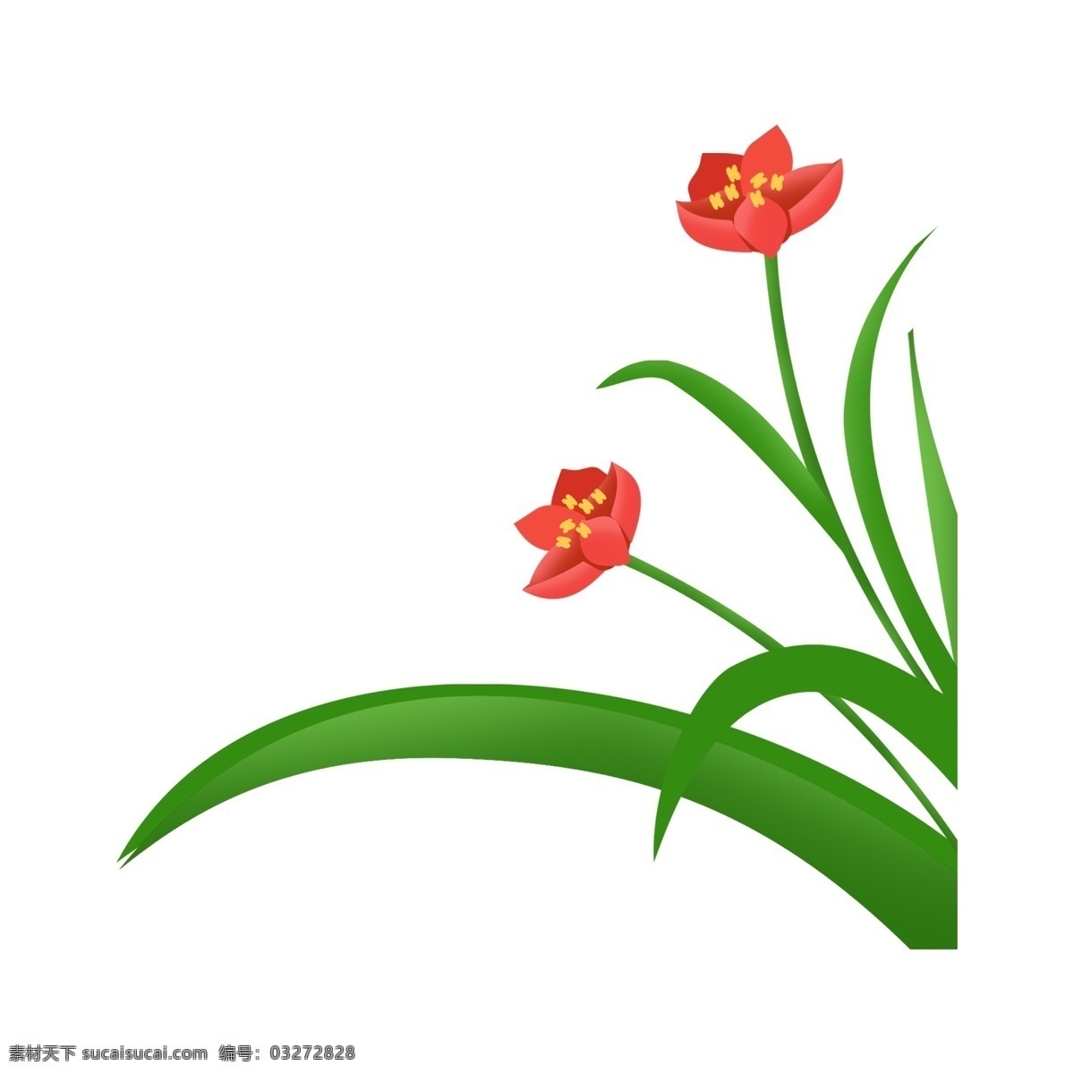手绘 水彩 花卉 卡通 透明 花朵 透明素材 玫瑰花卉 卡通素材 叶子