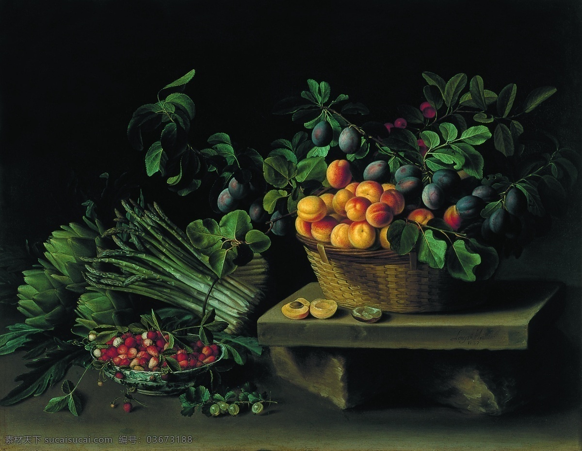 静物 水果 瓜果 蔬菜 器皿 食物 印象 画派 写实主义 油画 装饰画 fruits with stilllife moillon louise 苹果 无 框 画 装饰素材