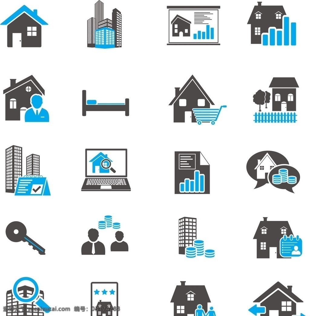 房地产图标 图标 标识 金融货币 创意图案 商业图标 公司图标 企业 logo 标志图标 网页小图标