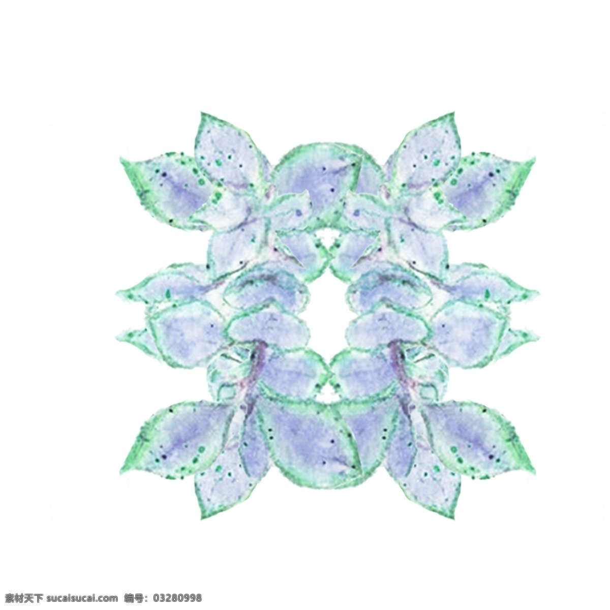 潮流 造型 素净 小花 免 抠 图 植物 花朵 叶子 免抠图 素净小花 绿色植物 装饰品 装饰物 蓝色小花