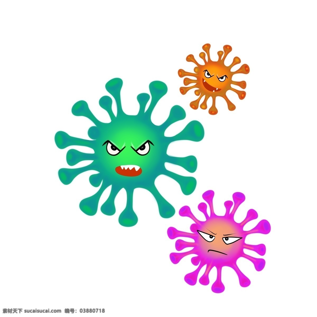 手绘细菌病毒 恶魔病毒 病毒 恶魔细菌 细菌 分层病毒 病毒细菌 预防病毒 细菌感染 预防病毒细菌 手绘 橙色色细菌 彩色病毒 卡通病毒 卡通细菌 分层