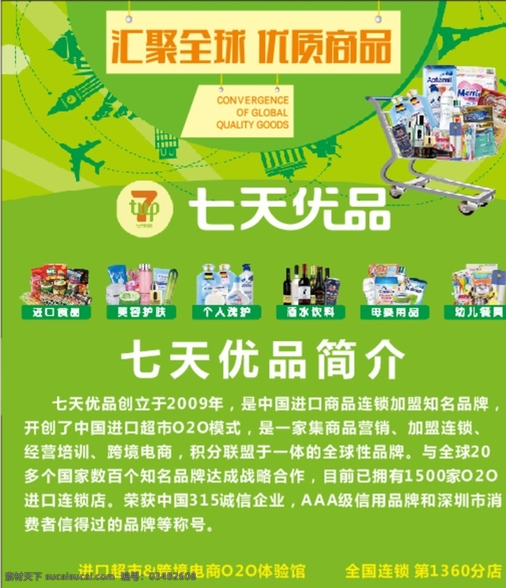 七天优品 七天优品简介 七天优品宣传 七天简介 宣传册