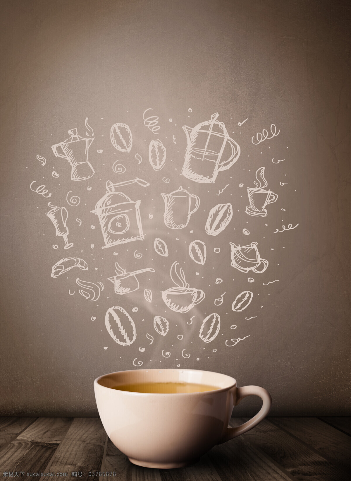 咖啡杯子摄影 咖啡杯子 咖啡涂鸦 咖啡 咖啡饮料 其他类别 生活百科 灰色