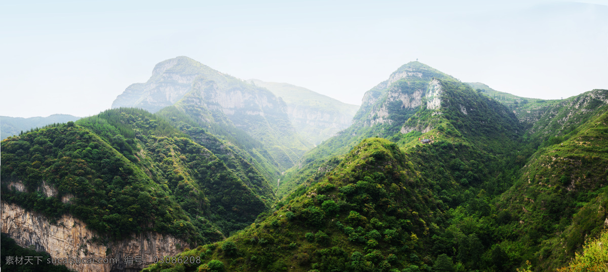 青山 青山和山谷 绿色的山 绿山 青山绿水 山谷 大尺寸青山 自然景观 山水风景