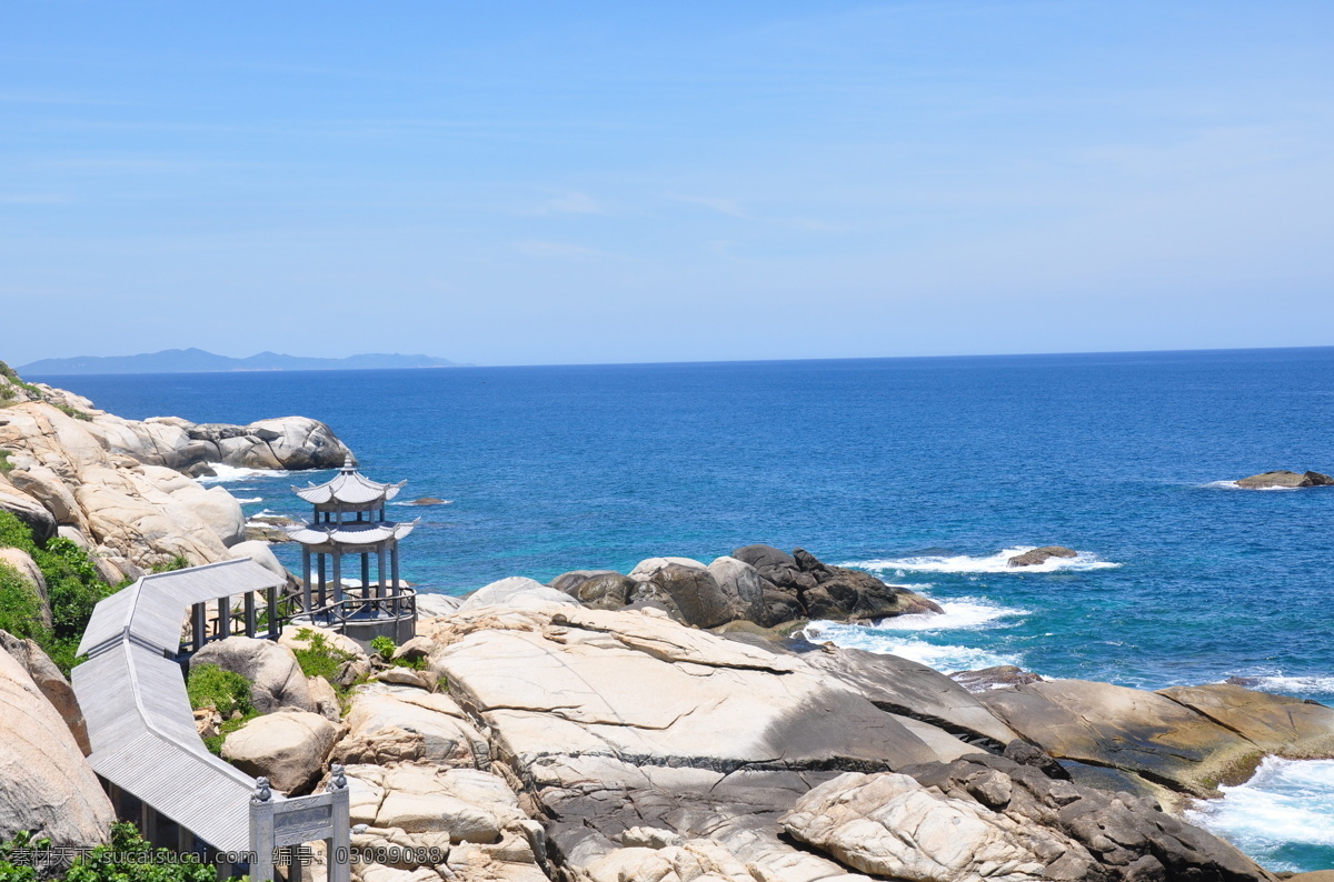 美丽免费下载 大海 国内旅游 海边 海景 旅游摄影 美丽 石头 蜈支洲 亭子 风景 生活 旅游餐饮