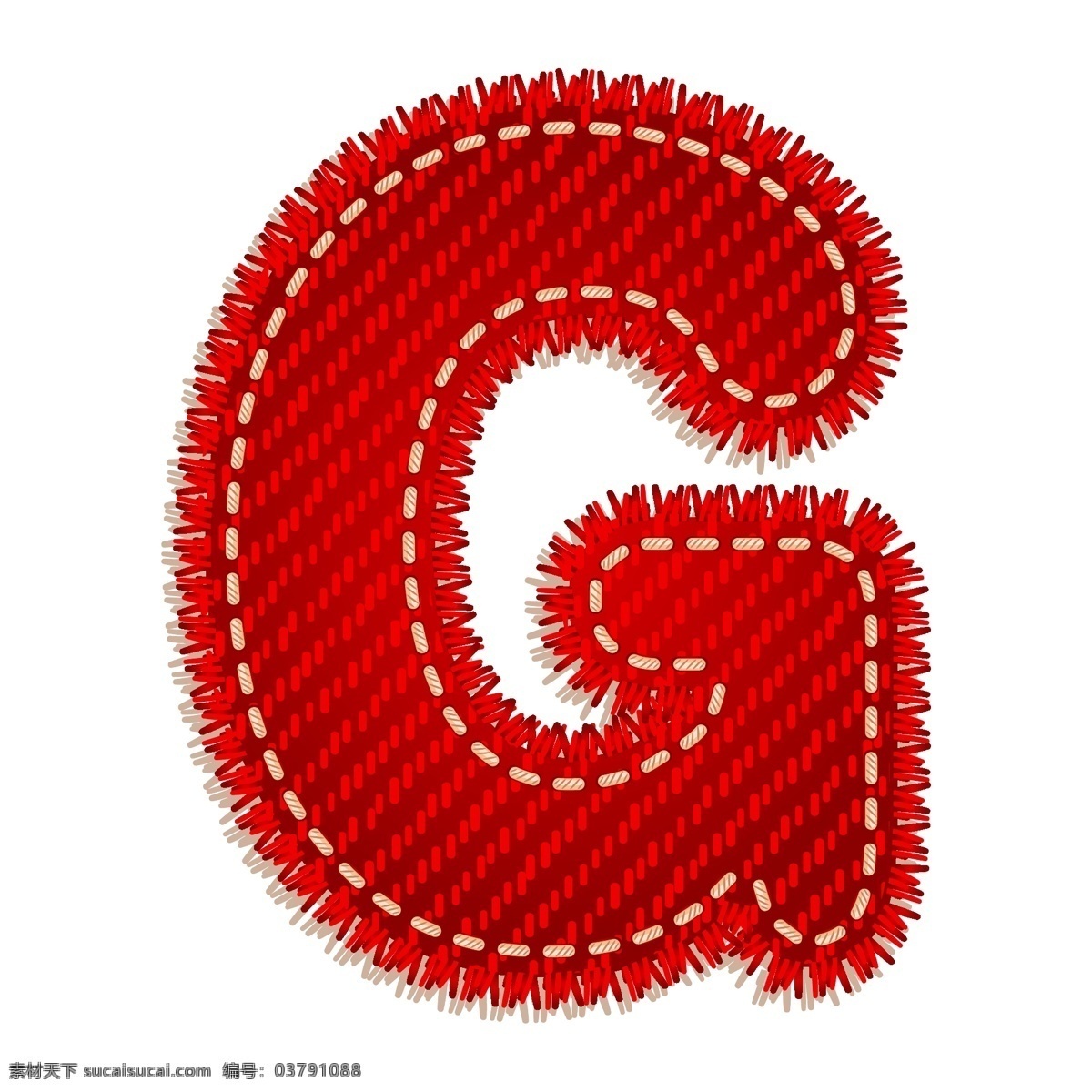 红色字母g 红色 字母 卡通字母 卡通图案 节日素材 g 书画文字 文化艺术 矢量素材 白色