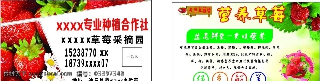 草莓名片 名片草莓 草莓 草莓园 草莓园名片 名片卡片