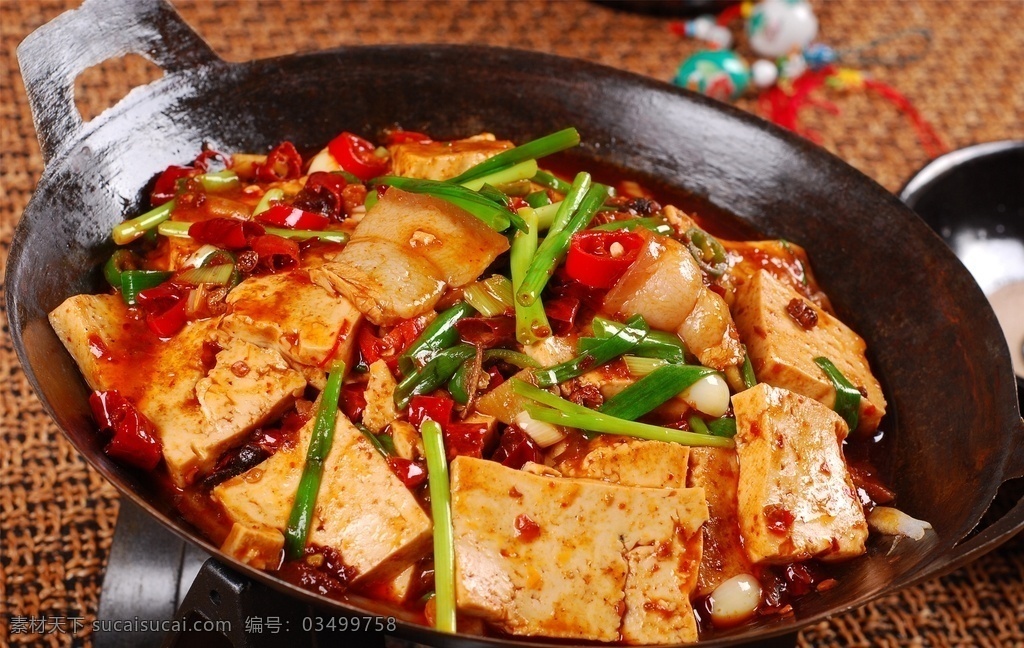 干锅老豆腐 美食 传统美食 餐饮美食 高清菜谱用图