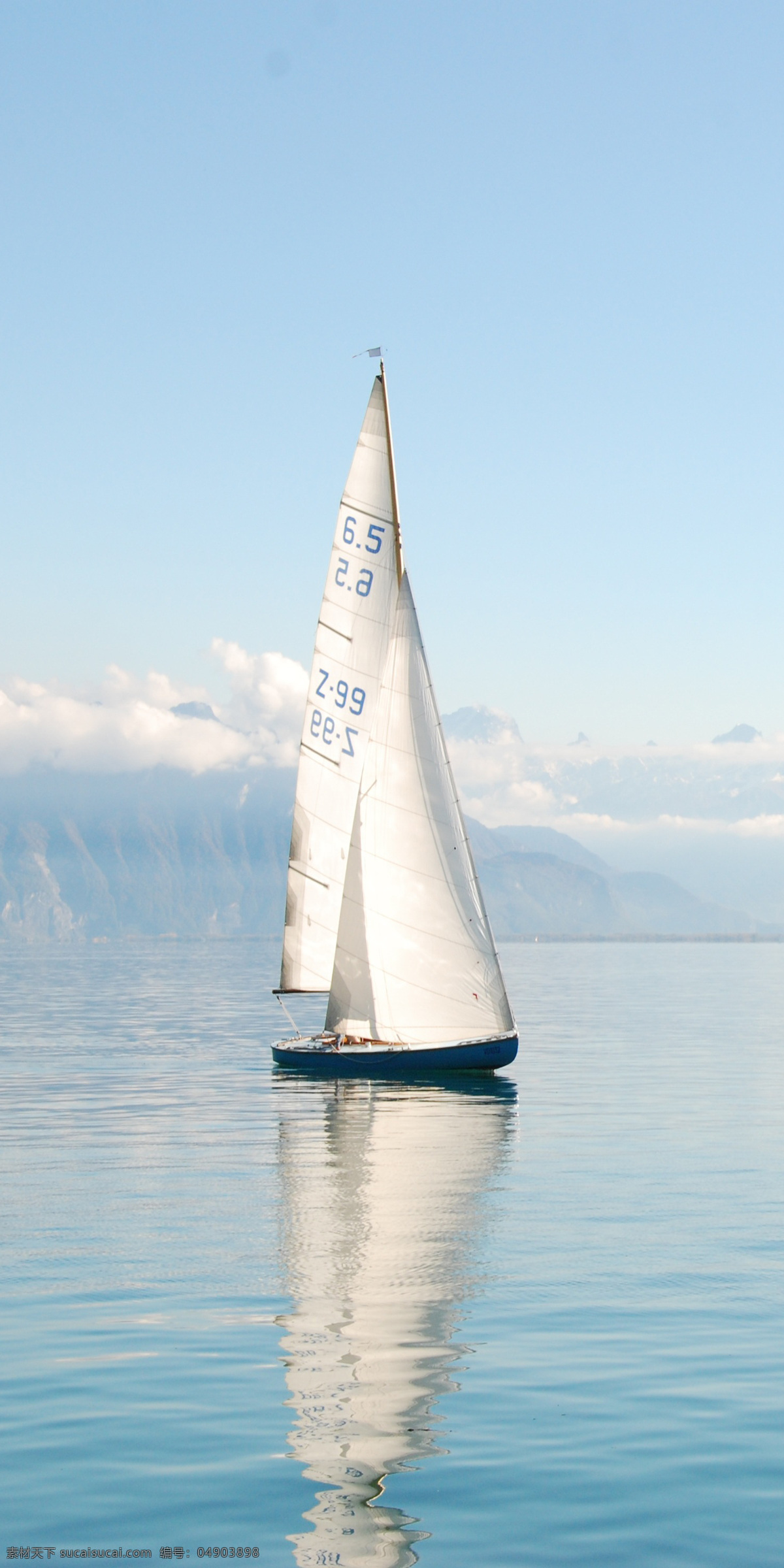 海景帆船 高清 海景 帆船 画芯 旅游摄影 自然风景