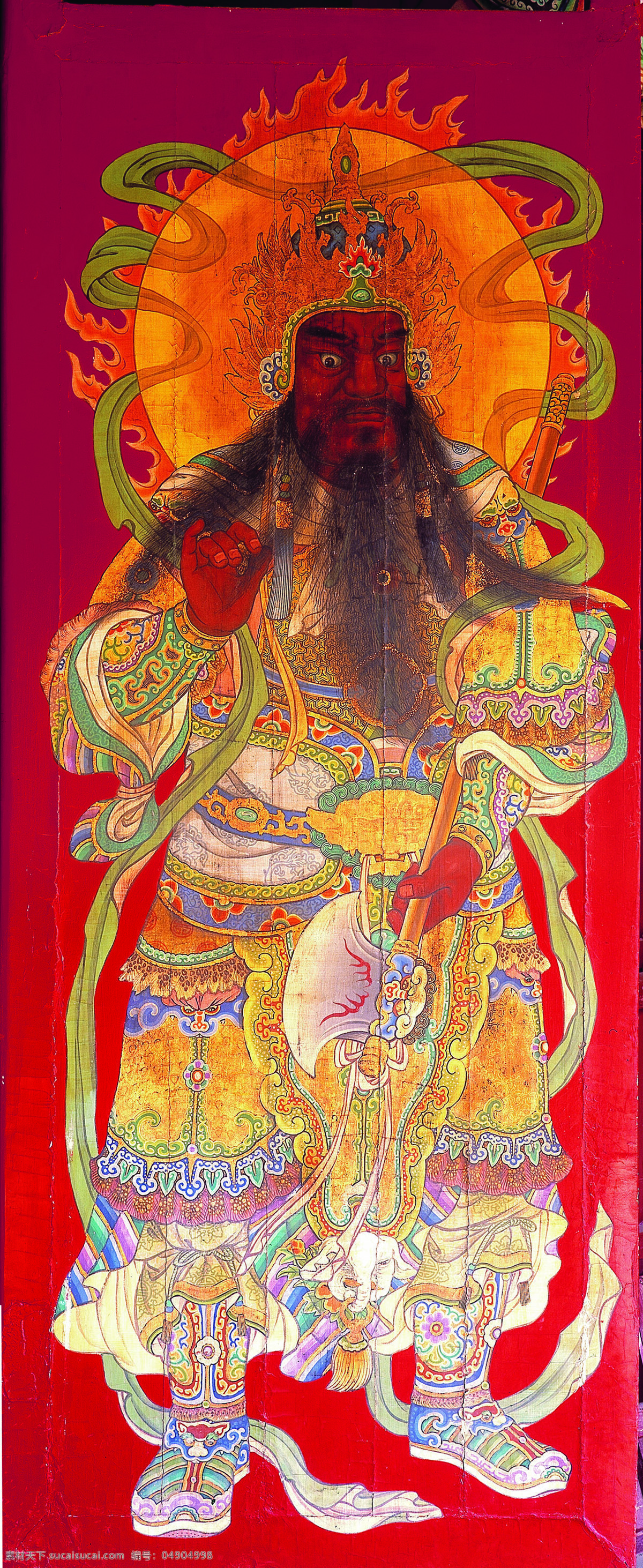 中国 古代 神话 人物 天兵天将 神仙 文化艺术 宗教信仰 设计图库