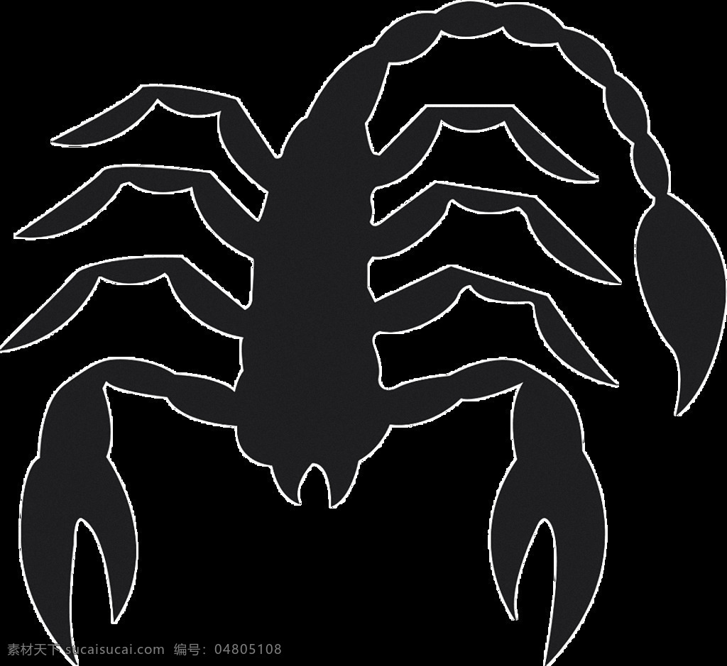 黑色 天蝎座 蝎子 免 抠 透明 天蝎座插画 天蝎座符号 天蝎座创意图 符号 标志 logo 十二星座图 十二星座标志 十二星座符号