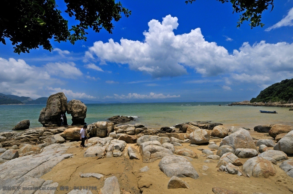 深圳 大 梅沙 海景 海滩 自然风光 自然风景 自然景观 深圳大梅沙 大梅沙 psd源文件
