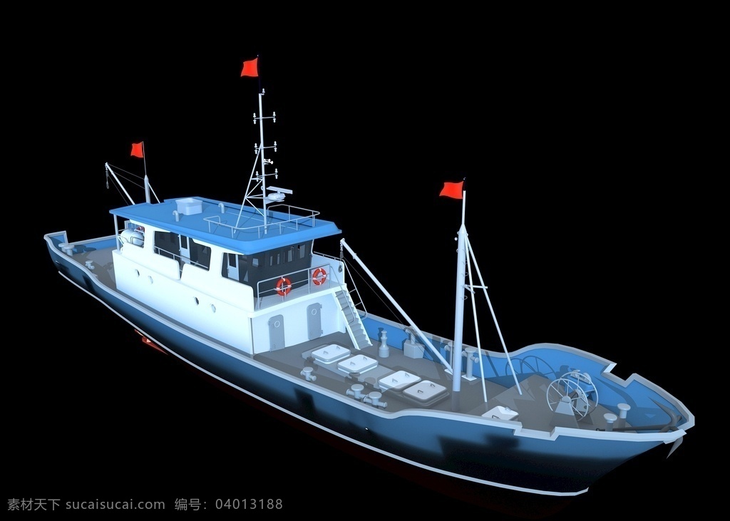 海警船 渔船 海防 中国渔船 鱼 现代科技 交通工具 max