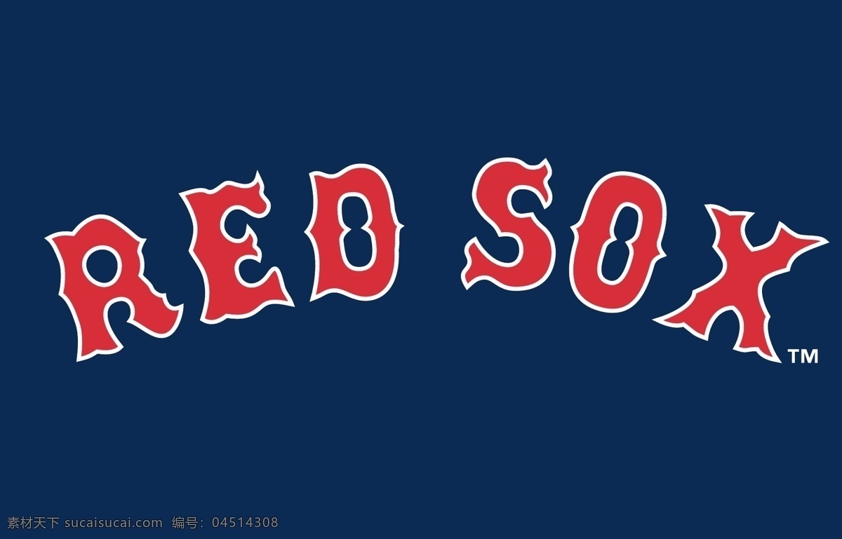 红 袜 队 美国 职 棒 大联盟 波士顿 标志 免费 自由 psd源文件 logo设计