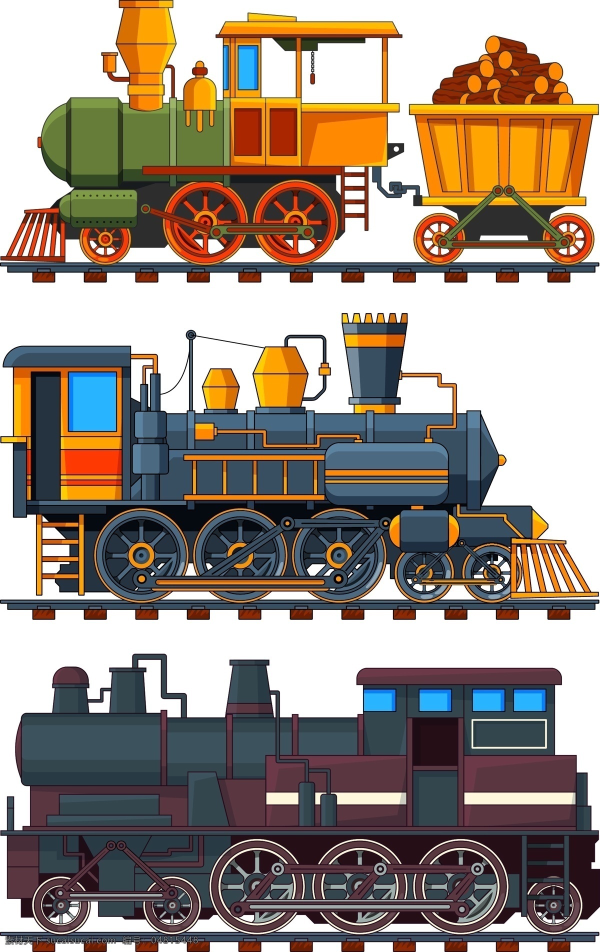 卡通火车 手绘火车 矢量火车 火车插画 火车玩具 玩具火车 儿童玩具 运输工具 复古火车 扁平化火车 卡通设计