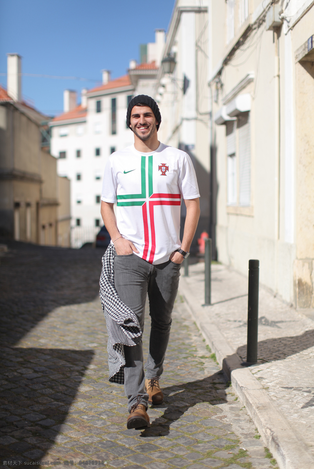 nike 广告宣传 平面广告 体育运动 文化艺术 足球 系列 平面 葡萄牙 国家队 休闲服 平面模特 矢量图 日常生活