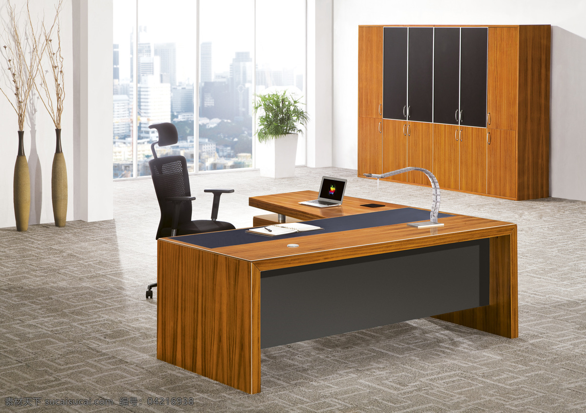 办公家具 办公台 办公桌 办公椅 现代 时尚 简约 家居 办公台背景 环境设计 室内设计
