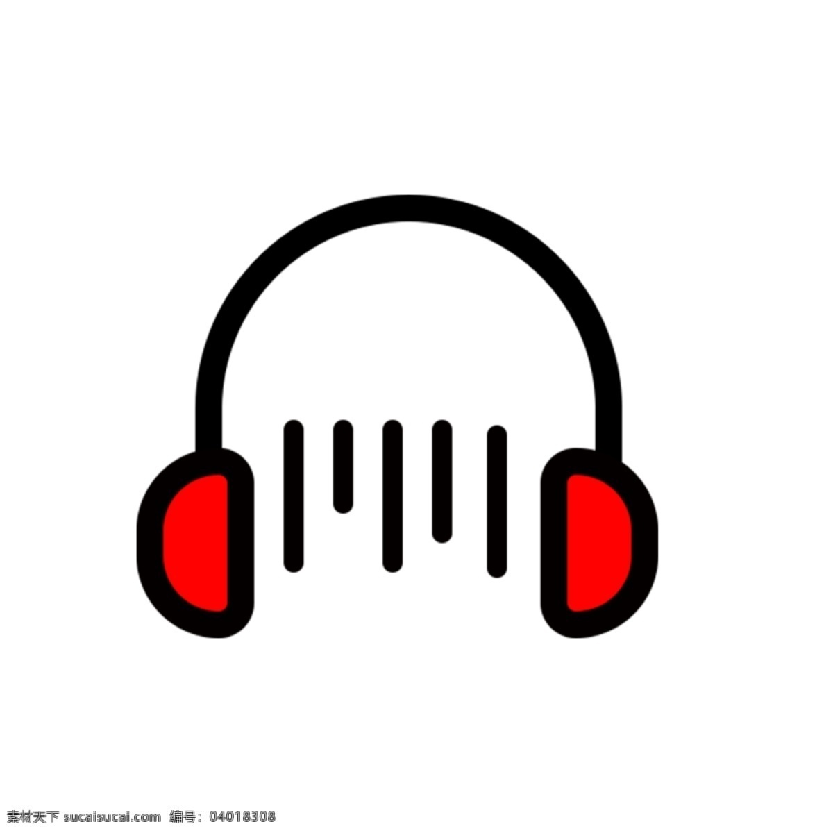耳机 听音乐 电子设备 听歌 头戴式耳机 分层