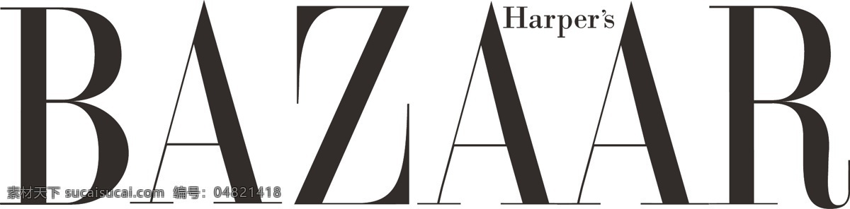 时尚 芭 莎 logo 时尚芭莎 芭莎 bazaar 杂志 矢量 标志 标示 企业 标识标志图标 标志图标 公共标识标志