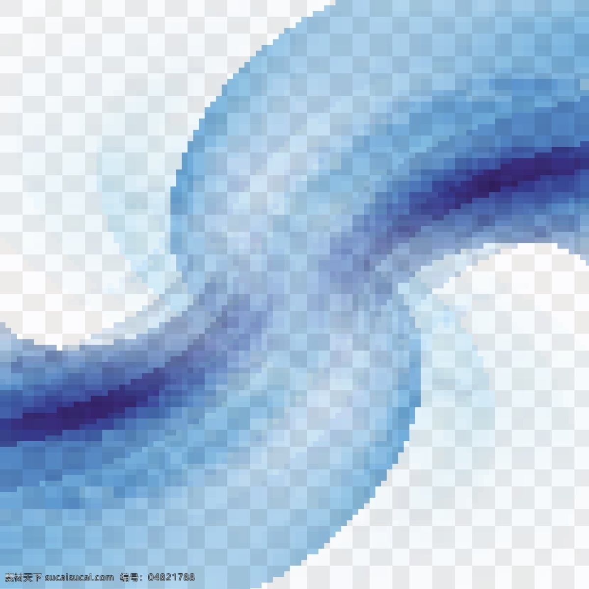 浮动 蓝色 波浪 背景 抽象 模板 形状 烟雾 现代 抽象的形状 波浪状 柔软 有光泽 波浪背景 环境 波浪形
