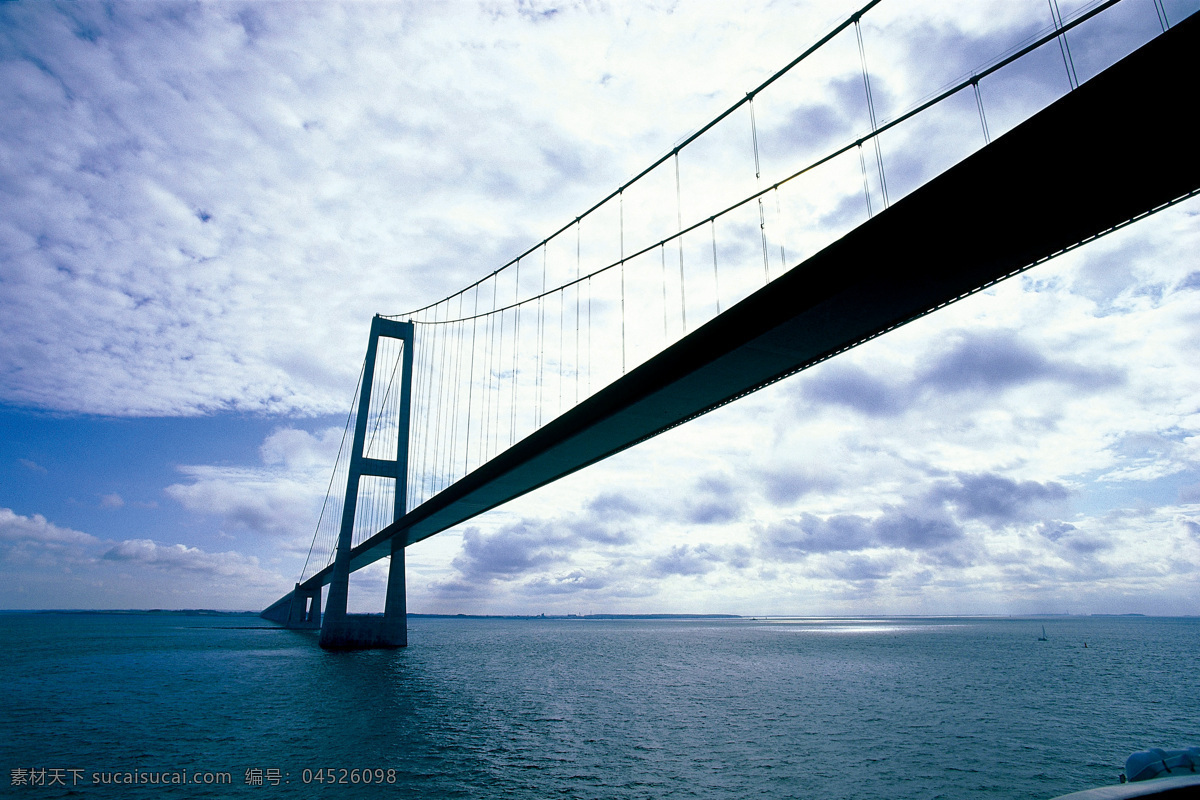 跨海大桥 大海 海水 桥梁 大桥 斜拉索桥 天空 建筑园林 建筑摄影 摄影图库