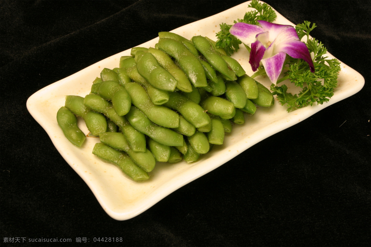 糟香毛豆 美食 传统美食 餐饮美食 高清菜谱用图