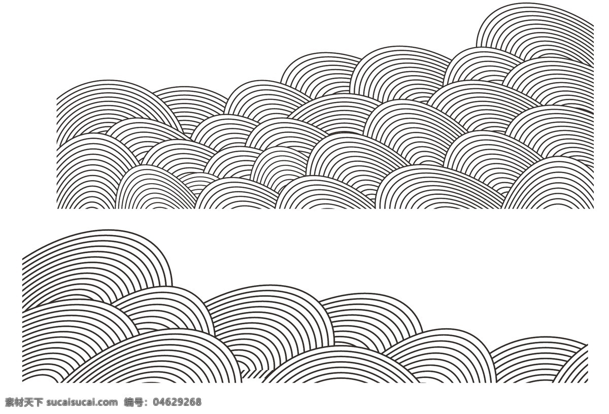 波浪 波浪矢量素材 底纹边框 地产 符号 花纹花边 建筑花纹 欧式 波浪模板下载 线条 山 山线条 矢量素材 欧式花纹 矢量 其他设计 装饰素材