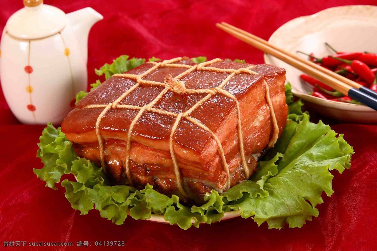 东坡肉 方肉 荤菜 肉 中餐 美食 美味 猪肉 传统美食 餐饮美食