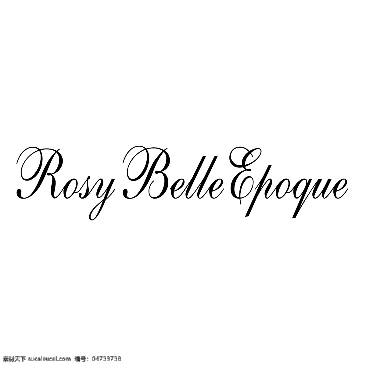红润 好 时代 自由 美好 belle epoque 标识 玫瑰 psd源文件 logo设计