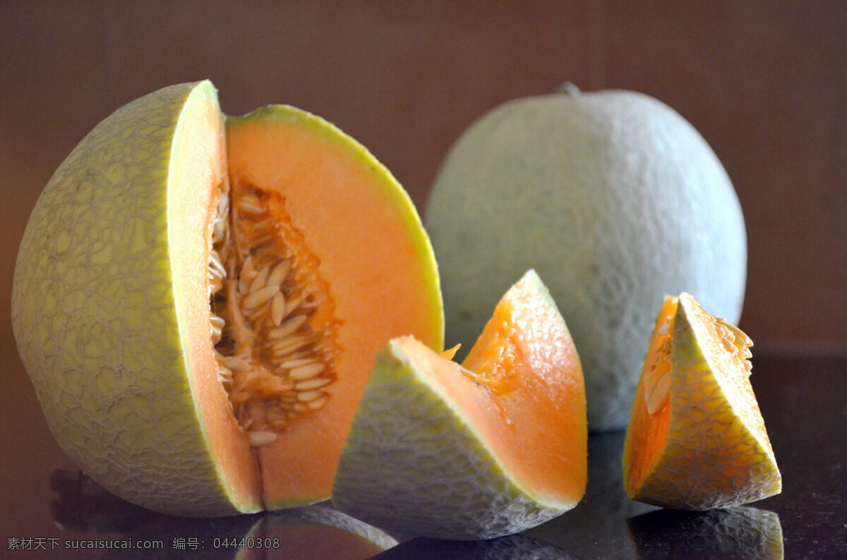 哈蜜瓜 瓜类 瓜皮 水果 水果素材 生物世界