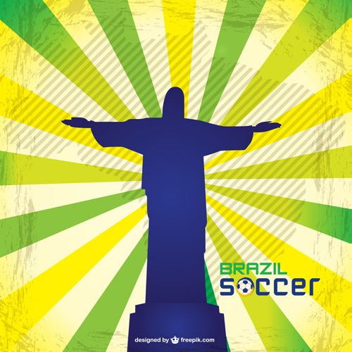 2014 巴西 世界 足球赛事 背景 矢量 足球赛 矢量图 其他矢量图