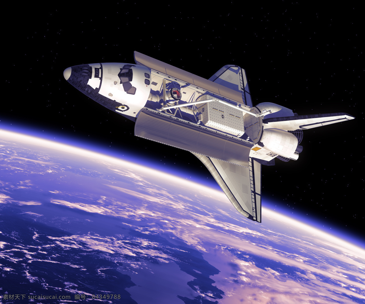 太空 宇宙飞船 地球 太空飞船 宇宙 天文科学 航天 宇宙太空 现代科技 环境家居