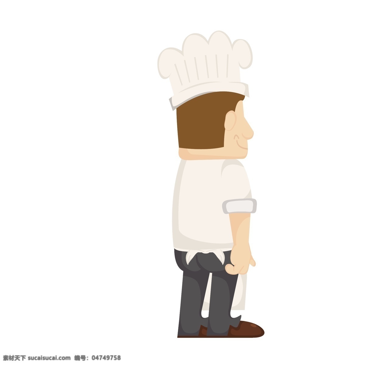 胖胖 厨师 度 站 姿 矢量 135度站姿 站姿 卡通 卡通厨师 厨师制服 制服 可爱 可爱的厨师 胖胖的厨师 厨师职业 角度