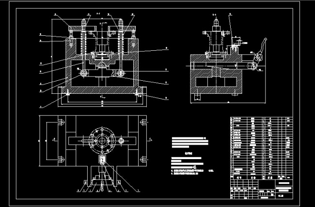 立轴 矩 台 平面磨床 夹具 图 cad 图纸 工装 dwg文件 夹具图纸 磨床夹具图纸 cad素材