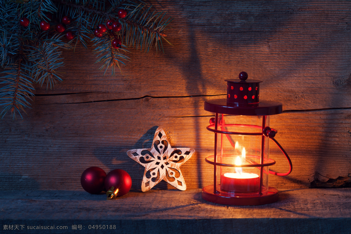 蜡烛 镂空 星星 圣诞节 圣诞树 吊饰 木板 节日庆典 生活百科