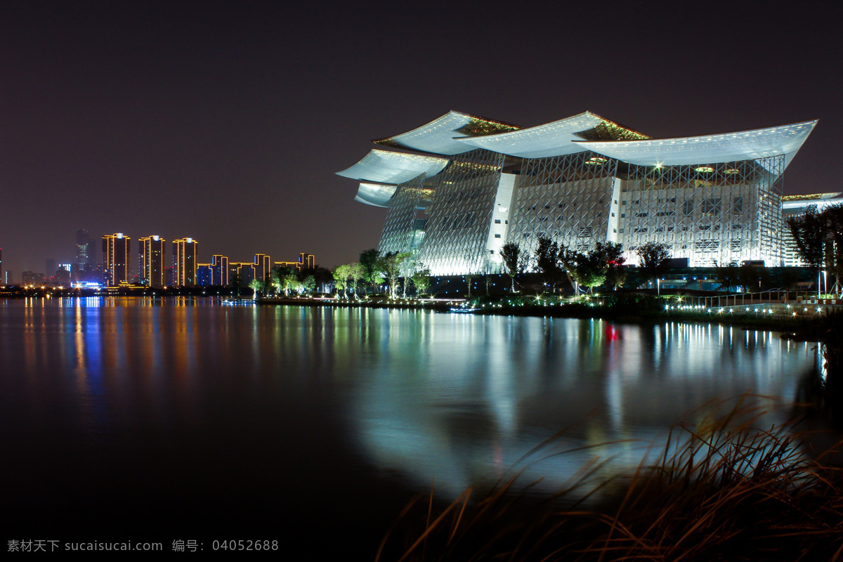 无锡 大剧院 建筑 夜景 无锡大剧院 风光 建筑园林 建筑摄影