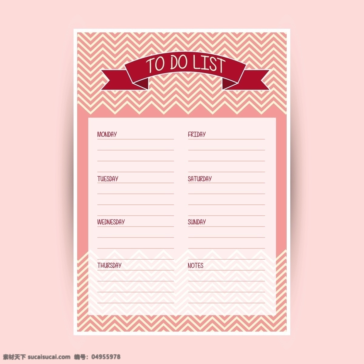 复古 风格 周 计划 日历 模板 列表 日程 日记 一天 做列表 每天 每周 白色