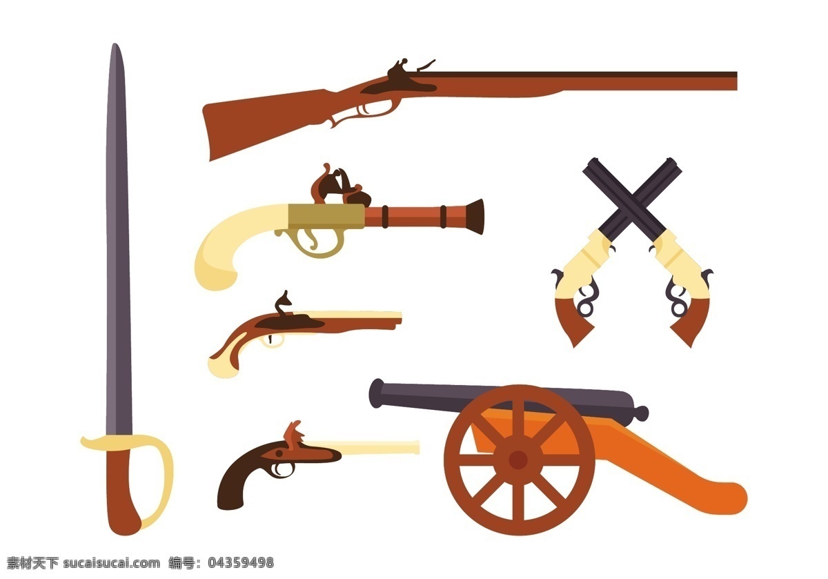殖民武器图标 武器图标 武器 殖民武器 殖民 刀 箭 大炮