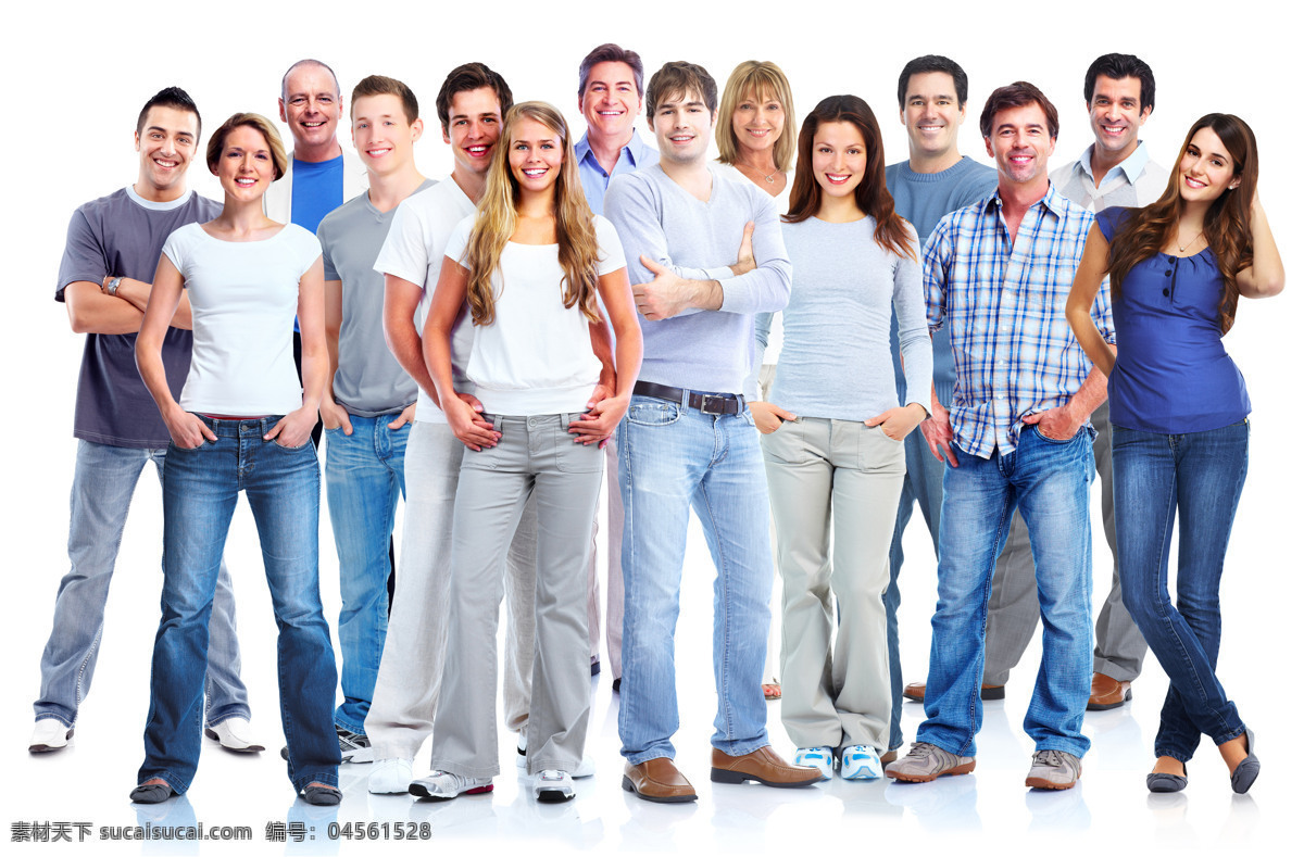 一群 微笑 青年 团队 青年男女 团队人物 商务人士 职业人物 职业男女 商务男女 白领 生活人物 人物图片