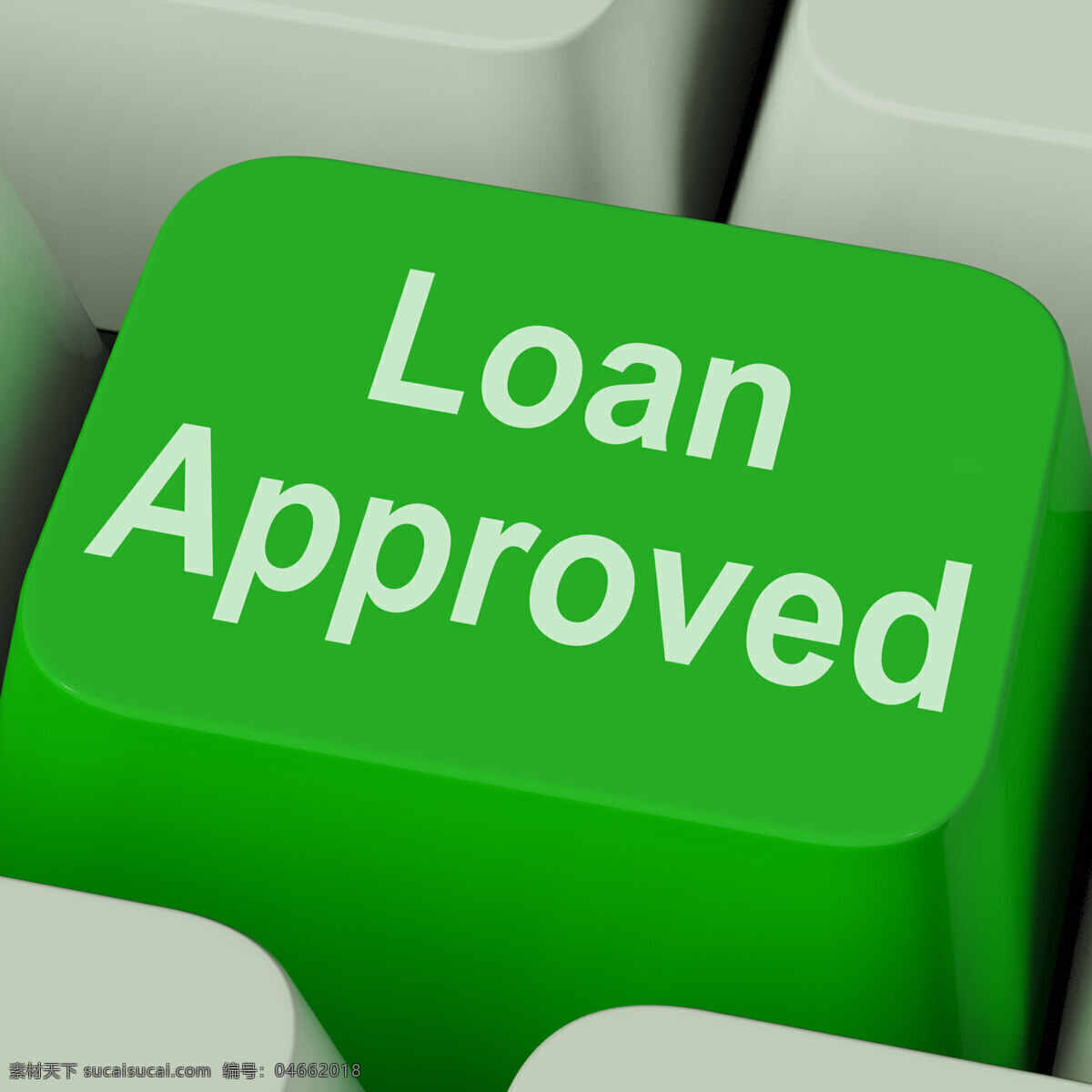贷款 批准 键 显示 信贷 协议