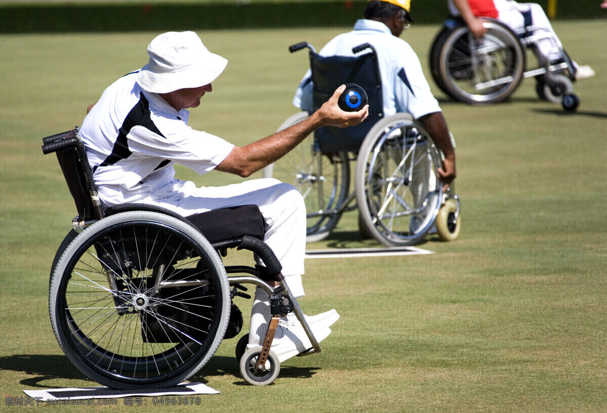 残疾人运动会 运动会 残疾人 轮椅 体育 黄色