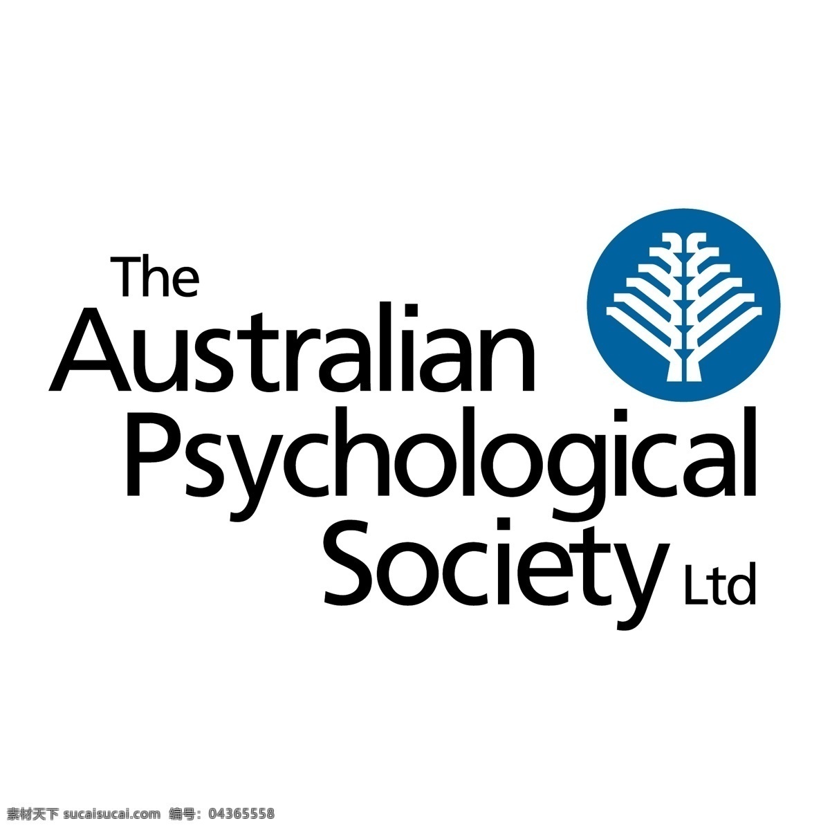 免费 澳大利亚 心理 学会 标志 白色