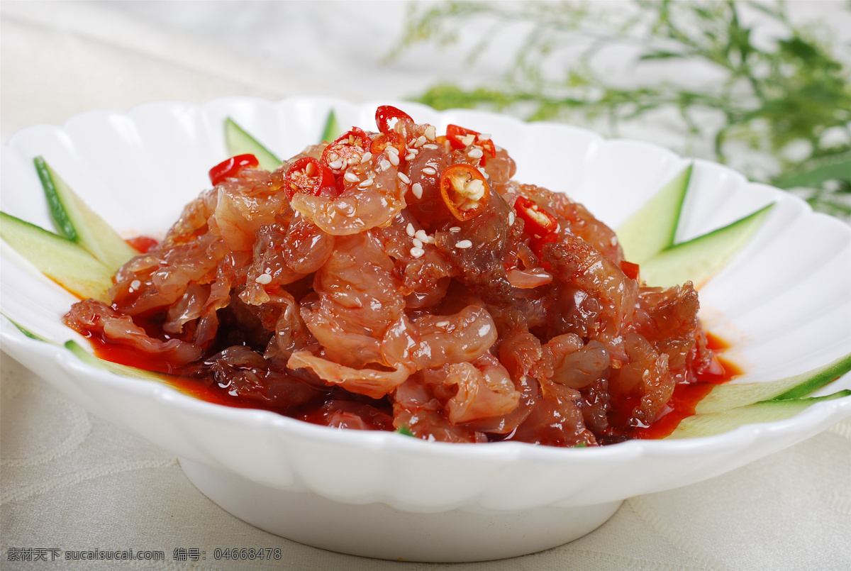 老醋蛰头 美食 传统美食 餐饮美食 高清菜谱用图