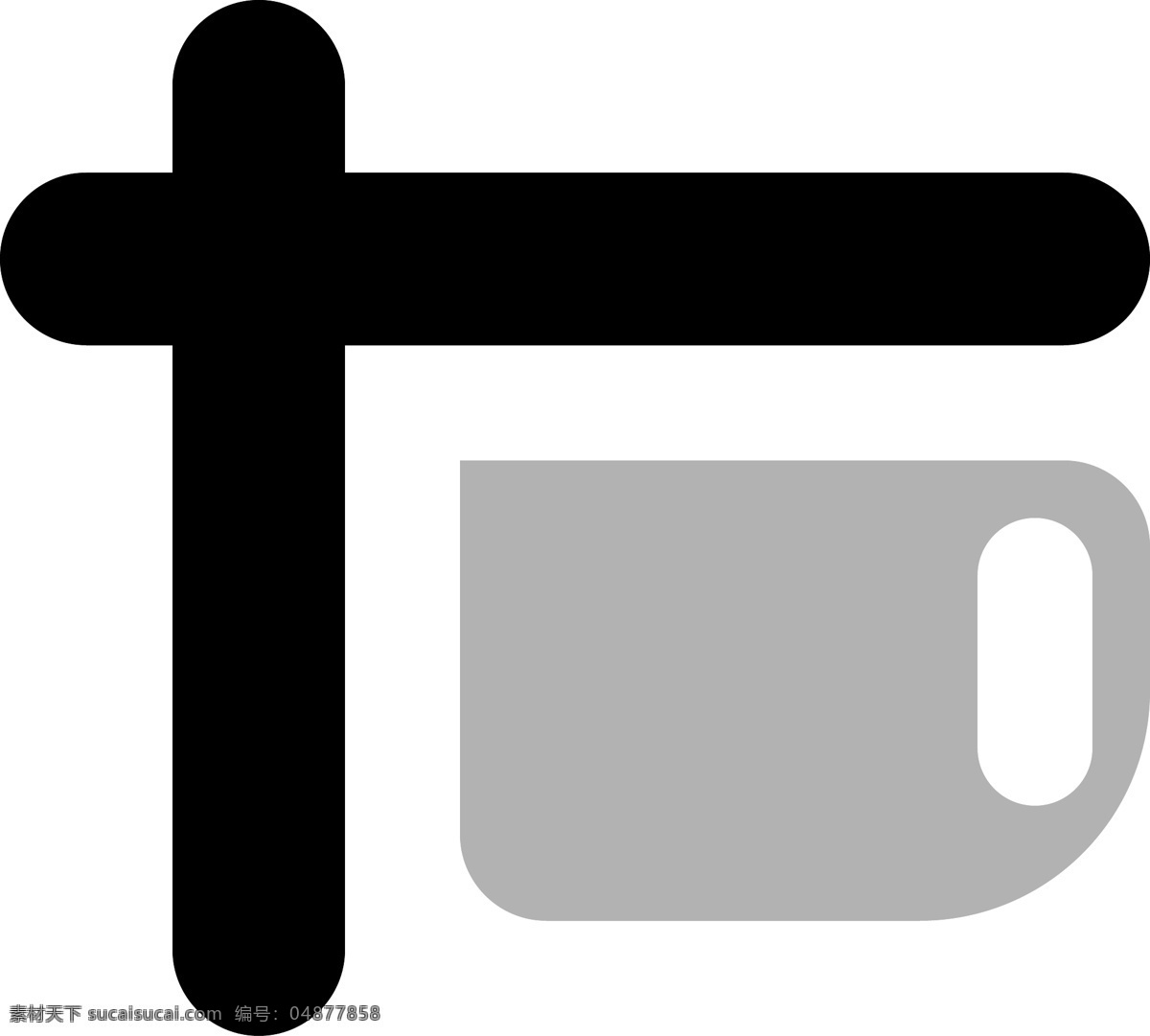 卡通 黑 灰色 咖啡机 图标 名片 通用图标 创意图标 网站图标 icon 免扣图 饮水