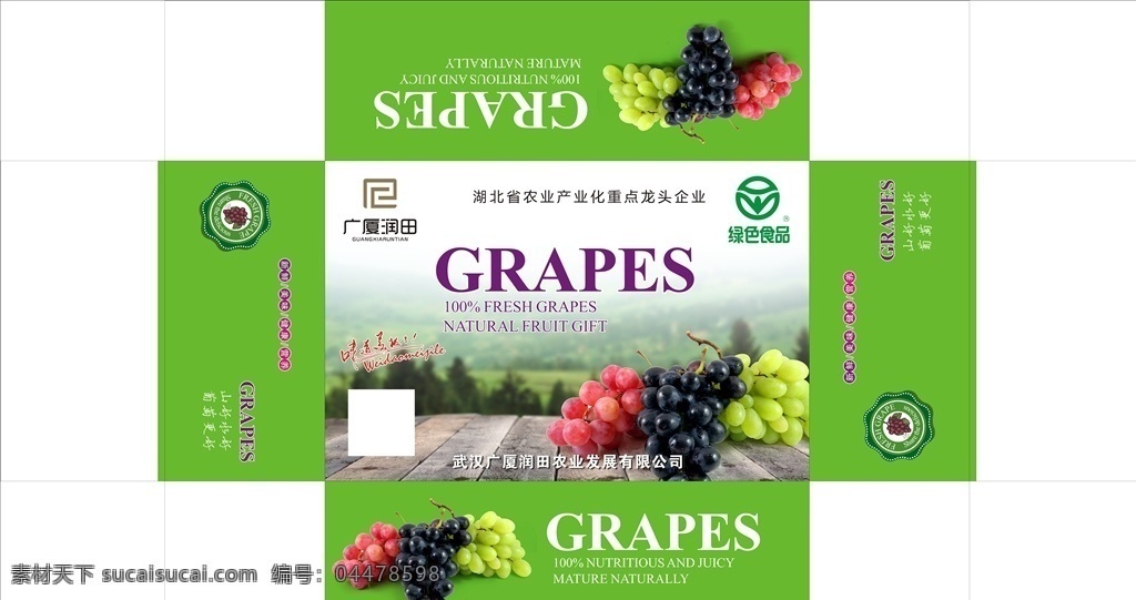 葡萄包装 葡萄 黑葡萄 绿葡萄 红葡萄 绿色食品 包装设计