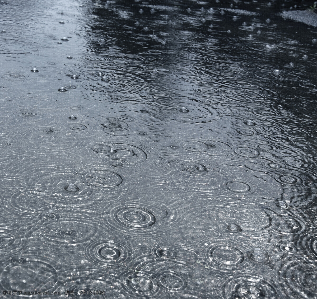 雨滴波纹 雨滴 下雨 水面 波纹 水泡 水纹 水珠 水滴 其他类别 生活百科 灰色