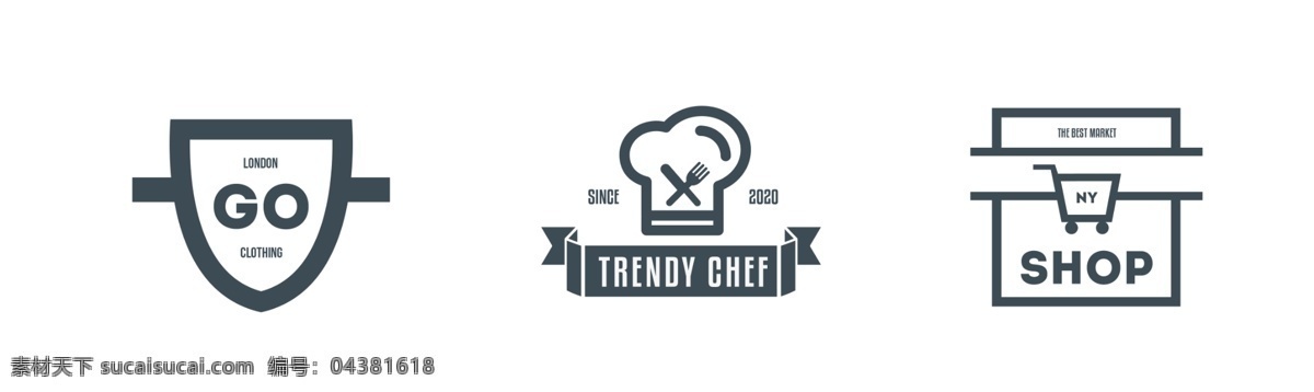 创意 餐厅 logo logo素材 复古logo 标志 标志设计 矢量素材 创意标志 图标 图标设计 企业标志 品牌标志 简约 标志图标 厨师帽