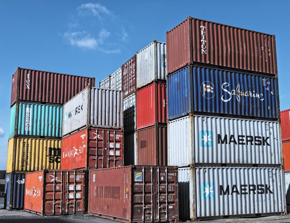 集装箱 港口 码头 海港 运输 货运 物流 海运 集装码头 生活百科 生活素材